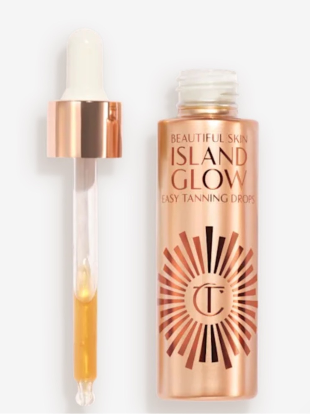 Charlotte Tilbury Rose Gold Island Glow Tanning Drops